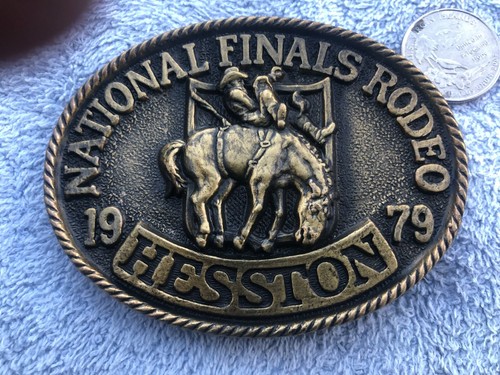 Fibbia cintura rodeo - cintura, vintage
